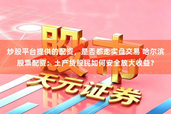炒股平台提供的配资，是否都走实盘交易 哈尔滨股票配资：土产货股民如何安全放大收益？